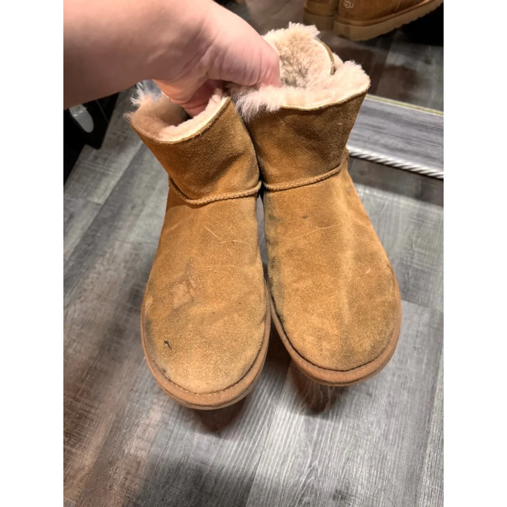 Women's UGG Brown Suede Ankle Boots & Booties Size 10